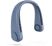 Ventilador de cuello colgante portátil perezoso sin hojas ventilador de cuello colgante enfriamiento mudo deportes al aire libre regalo de carga USB portátil F2-Ventilador de cuello colgante-Verde