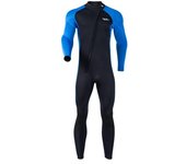 DIVE&SAIL Trajes de neopreno de 3 mm para hombre Traje de buceo de manga larga de cuerpo completo de una pieza para adultos