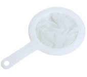 Colador de malla fina Tamiz de malla Colador de malla con asa Pantalla de malla fina para filtrar jugo Leche Miel Sopa de vino Cocina Herramientas para hornear