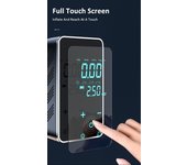 Bomba de aire portátil ST-9616A con pantalla completa para vehículos de motor para inflador eléctrico de neumáticos para compresor de aire automóvil (modelo inalámbrico de batería de litio)