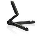 Mobilis Portable Fold-up Stand Soporte pasivo Teléfono móvil/smartphone, Tablet/UMPC Negro