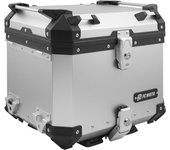 FC-Moto Alu Topcase Trolley 48 L Maleta - Gris Plata