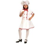 My Other Me Me-200953 Disfraz de cocinera para niña, 5-6 años (Viving Costumes 200953)