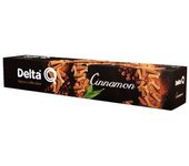 Cápsula delta cinnamon para cafeteras delta/ caja de 10