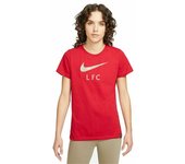 Camiseta de Manga Corta Mujer Nike Liverpool FC Rojo S