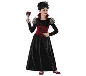 Atosa disfraz vampiresa niña infantil 7 a 9 años