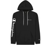 Sudadera con Capucha Hombre Champion Half Zip Negro S