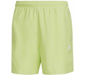 Adidas Solid CLX SH SL Swimsuit, Men's, Pulse Lime, S
