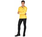 Disfraz para Adultos My Other Me Star Trek Kirk Amarillo Camiseta S