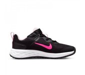 NIKE Revolution 6, Zapatillas de Gimnasia Unisex niños, Black Hyper Pink Foam Pink, 29.5 EU