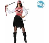 Atosa disfraz pirata bucanera mujer adulto XL