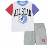 Converse- Conjunto Deportivo para Niños, Multicolor, Estándar (S6458040)