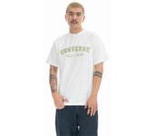 Camiseta de Manga Corta Hombre Converse Classic Fit All Star Single Screen Blanco XS