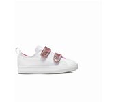 Converse Zapatillas de Deporte para Bebés Chuck Taylor All-Star 2V Blanco, Gimnasia Unisex niños, 21 EU