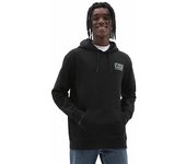 Sudadera con Capucha Hombre Vans Global Stack Negro M