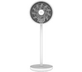 Ventilador Pie Sin Cable - Cecotec EnergySilence 2600 Sunflower, Batería de 2600 mAh, Pantalla LED, Control remoto