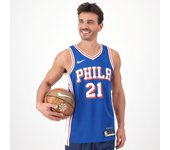 Nike NBA Phila 76Ers - Azul - Camiseta Baloncesto Hombre talla M