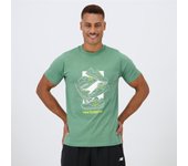 New Balance Trainers - Verde - Camiseta Hombre talla XL