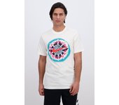 Nike Circular Graphic - Blanco - Camiseta Hombre talla XL