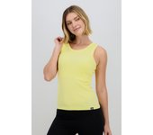 Camiseta Tirantes Up - Amarillo - Tank Top Mujer talla 2XL