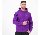 Nike Club - Morado - Sudadera Capucha Hombre talla M