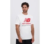 New Balance Athletic - Blanco - Camiseta Hombre talla S