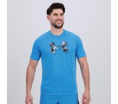 Camiseta Under Armour - Azul - Camiseta Running Hombre talla L