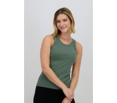 Camiseta Tirantes Up - Kaki - Tank Top Mujer talla XL