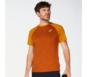 Brooks Atmosphere 2.0 - Naranja - Camiseta Running Hombre talla XL