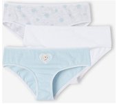 Pack de 3 braguitas Disney® Frozen azul claro