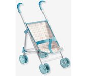 Cochecito de metal - 44 cm - Pomea -DJECO azul