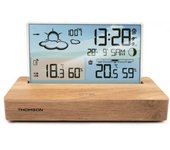 Reloj despertador con indicador meteorológico Thomson