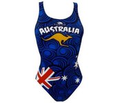 Turbo Traje De Baño Australia 2011 Pro Resist Navy 9-10 Años female