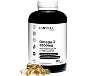 Hivital Omega 3 2000 mg. 200 c psulas para m s de 3 meses.