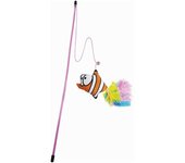 Gloria Juguete Caña Guppy Tropical para Gatos 1 unidad