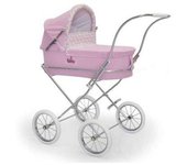 Cochecito  de muñecas Romantic Rosa  Bebelux Grande