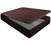 Canapé abatible madera chep 3D transpirable altura 32 cm 160x200 cm Wengue
