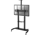 Newstar Soporte de suelo móvil para TV - Soporte de pie para pantalla plana (100 kg, 152,4 cm (60"), 2,54 m (100"), 400 x 400 mm, 1000 x 600 mm)