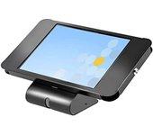 StarTech.com Soporte Seguro para Tablet - Base Universal Antirrobo para Tablets de hasta 10,5" - con Cerradura y Compatible con K-Slot - de Montaje en Escritorio, Pared o VESA - para POS