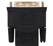 NanoCable 10.15.0700 - Adaptador DVI a HDMI, macho-hembra, 24+1/M-HDMI A/H, negro