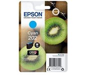 Epson 202 4.1ml 300páginas Cian cartucho de tinta - Cartucho de tinta para impresoras (Epson, Cian, Expression Photo XP-6000, XP-6005, 4,1 ml, 300 páginas)