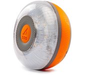 FlashLED Luz de Emergencia V16 Certificada DGT 3.0, con Geolocalización, App Incluida, Tarjeta SIM y Servicio de Datos Gratis hasta 2038, Base Imantada