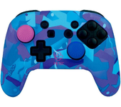 Funda protectora de silicona + grip para nintendo switch blade fr-tec llama skin pro controller