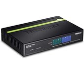 Trendnet TPE-S50 switch No administrado L2 Fast Ethernet (10/100) Energía sobre Ethernet (PoE) Negro