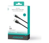 JOYROOM SA32-AC6 Starry Series - Cable de datos de carga rápida de 100 W (USB-A a tipo C) 1 m, color negro