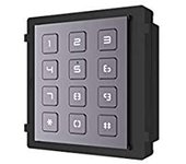 Hikvision Digital Technology DS-KD-KP accesorio intercomunicador Teclado - Accesorios intercomunicadores (Teclado, Negro, Gris, Hikvision, IK07, -40 - 60 °C, 98,5 mm)