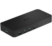 i-tec USB 3.0 / USB-C / Thunderbolt, 3x 4K Docking Station + Power Delivery 100W
