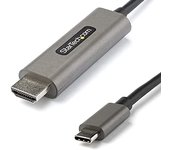 StarTech.com Cable 2m USB C a HDMI 4K de 60Hz con HDR10 - Adaptador de Vídeo USB Tipo C a HDMI 2.0b Ultra HD 4K - Convertidor USBC a HDMI HDR para Monitor o Pantalla - Modo Alternativo DP 1.4 HBR3