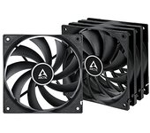 ARCTIC F12 PWM PST Carcasa del ordenador Ventilador 12 cm Negro 5 pieza(s)