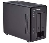 QNAP TR-002 caja para disco duro externo Carcasa de disco duro/SSD Negro 2.5/3.5"